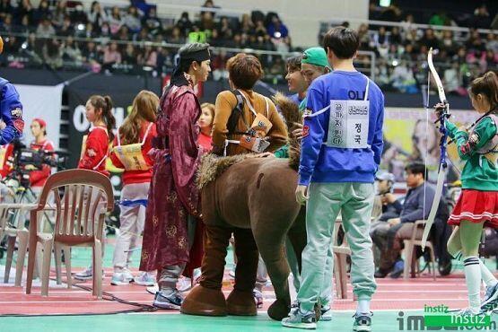 이 사진처럼 말로 분장하고 달리는 시합이라면 인정한다.