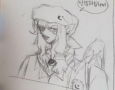 ( I ) " 딸랑. " 두건을 쓴 귀족차림의 청년이 여관 안을 들어선다. 어쩐지 이상한 그의 차림새는 훤칠한 얼굴에 가려 보이지 않았다. "