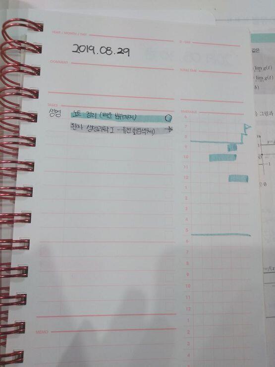 아마 폰내는 시간때문에 스터디플래너 올리는 시간이 하루씩 늦을것 같다ㅜㅠㅠㅠ 어제는 진짜 공부 안했다...ㅜㅜㅠ