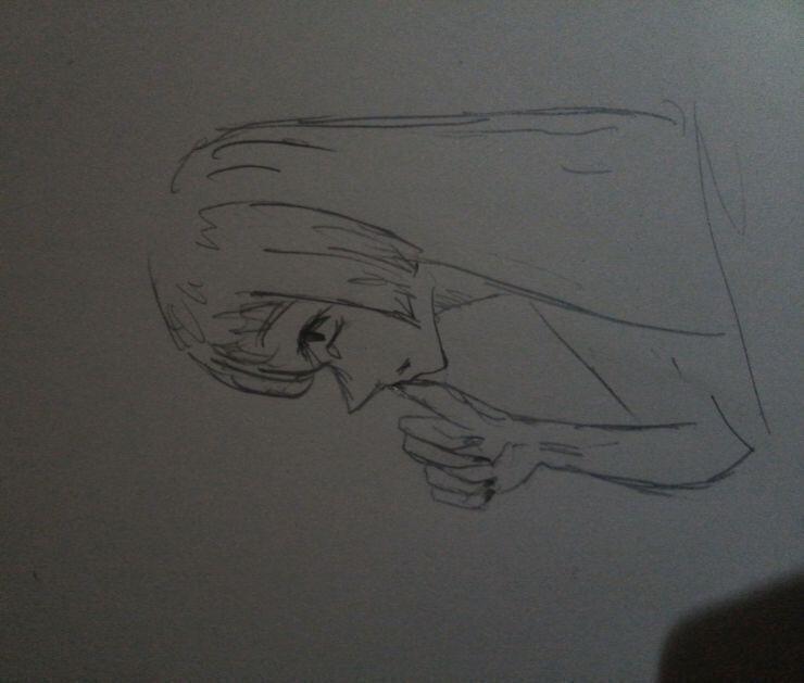 헤어같은걸 잘 모르겠어서 일단 저렇게 그려졌엉.. 내그림 얼굴에 뭐 묻은것처럼 보이는건 사실 보조개야 묘사가 딸려서 미안행 ㅠㅠ >>303