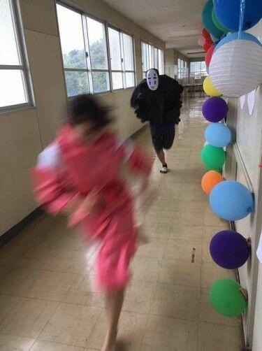 센과 치히로의 추격전