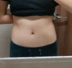점차 갈비뼈가 나오고()??.!(! 근육 잡혀가는중 확실히 단백질이 최고인것같아