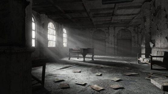 Homesick 이건 약 공포...? 퍼즐 게임인데 보다시피 배경이 저래서 으스스할 순 있음