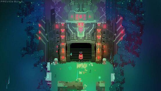 Hyper Light Drifter 공포겜은 아닌데 어둡고 음침한 분위기임
