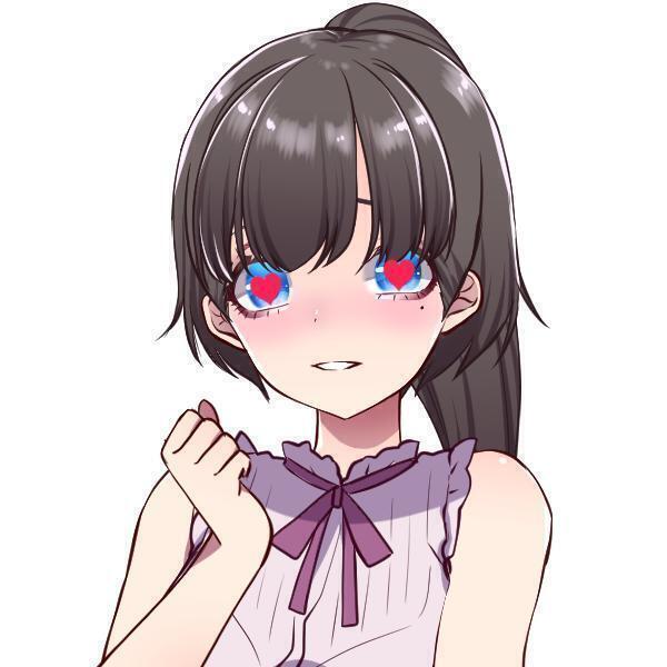 자캐 ts인데 눈 하트 어색해서 슬프다