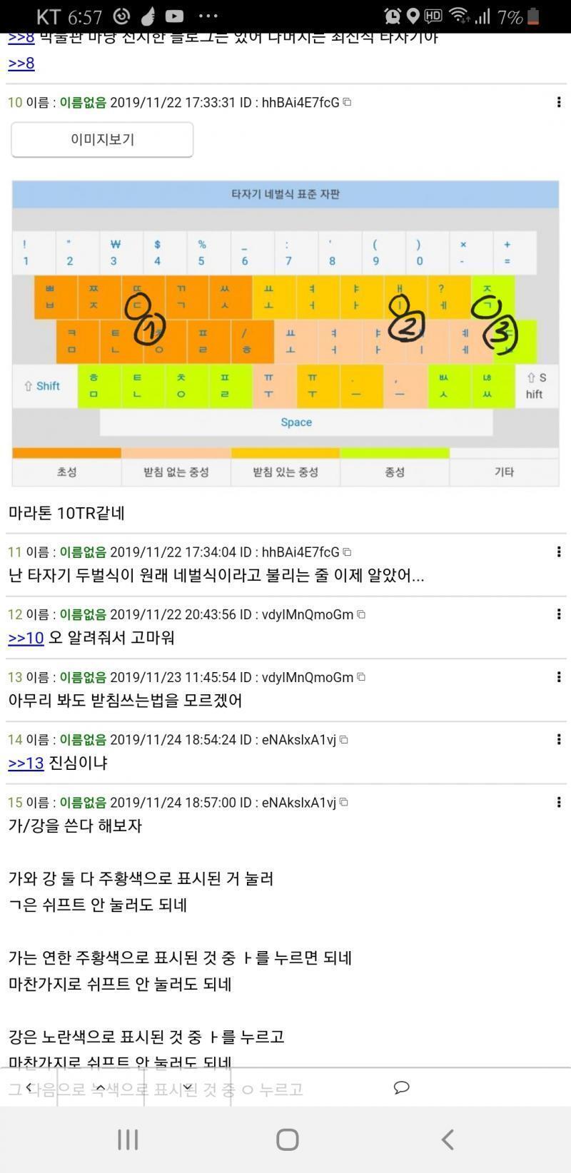 스레딕을 친다 하면 이런 식? 물론 사진만 봐서 이해한 거라... 말투가 좀 험했네 스만나