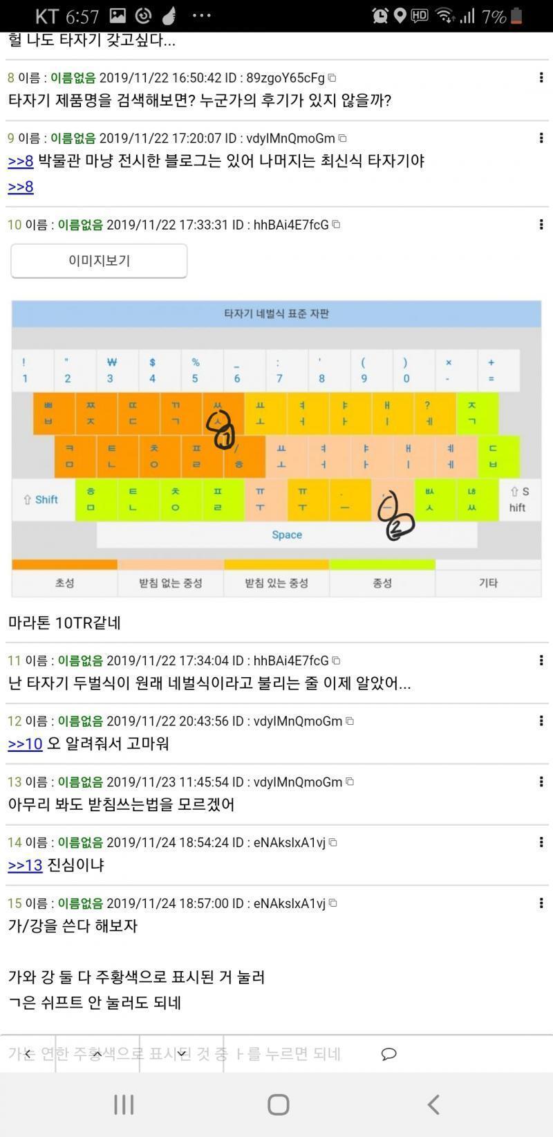 스레딕을 친다 하면 이런 식? 물론 사진만 봐서 이해한 거라... 말투가 좀 험했네 스만나