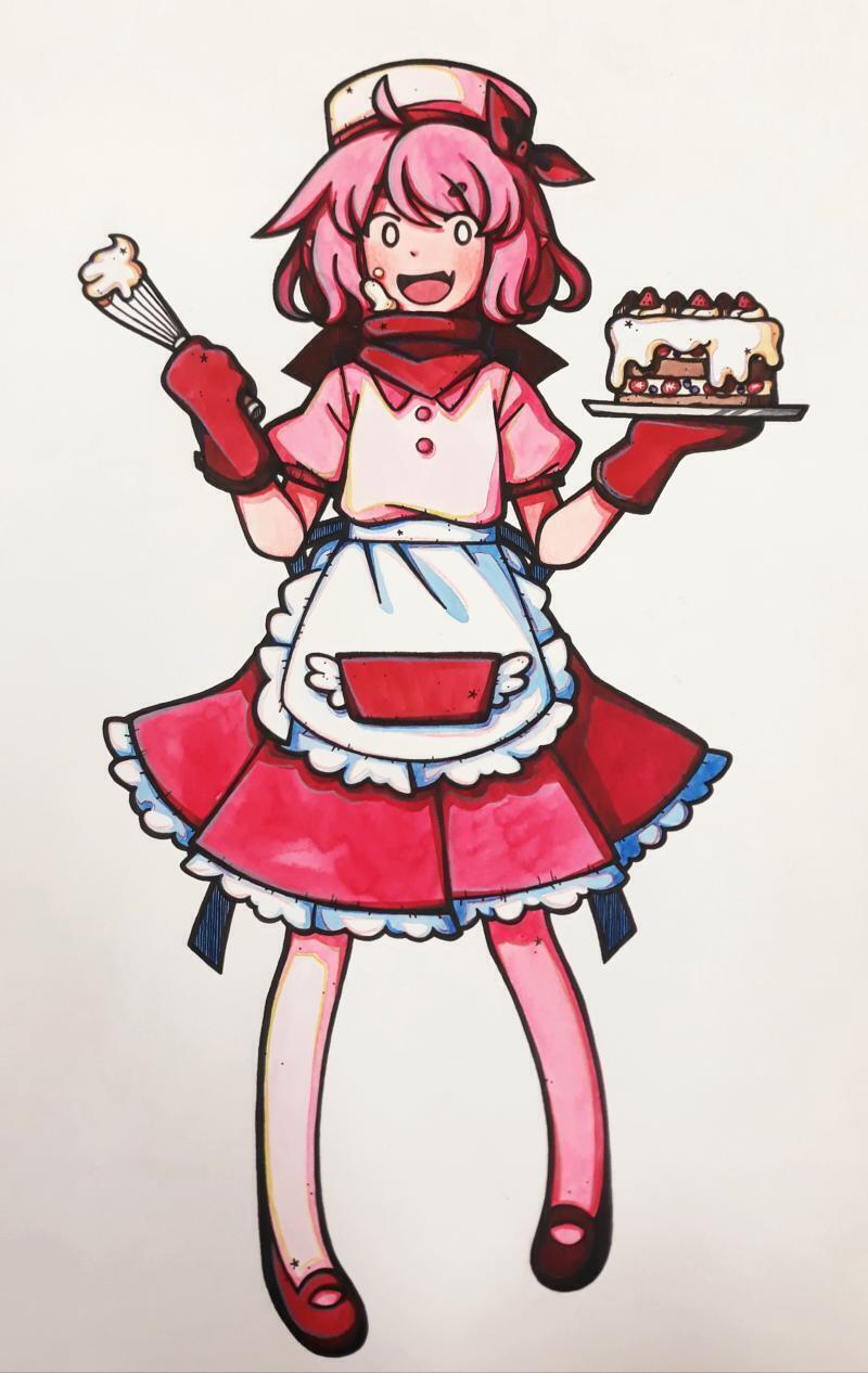 오늘 완성한 그림!