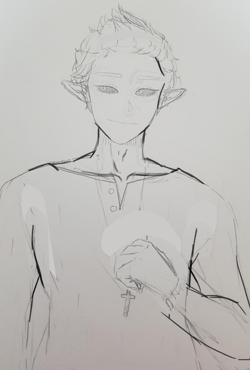 >>22 마찬가지로 느낌만 봐줬으면 좋겠어! 레스주는 일단 딱 몇몇 습관이 있는 거 같아. 1. 팔을 너무 길게 그려! 이것만 기억하면 팔길이는