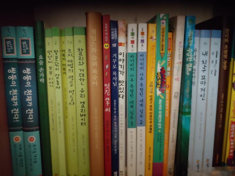중간에 다른 책도 몇 개 껴있긴 한데 일단 우리집에 있는 로알드 달 책들... 혹시나 해서 번호 확인해봤는데 맞는거 아무것도 없어 힝 다들 짐작