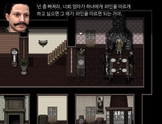 애런은 조지를 편들기로 했다. 애런: 조지가 와인을 따르게 하죠. 언제나 하던 일이잖아요. 그러자 아버지가 화를 냈다. 아버지: 넌 빠져라! 네
