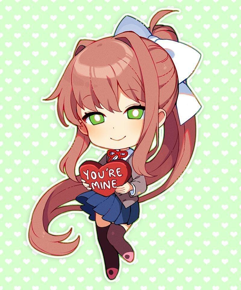 DDLC 영업한다 모니카여신님...