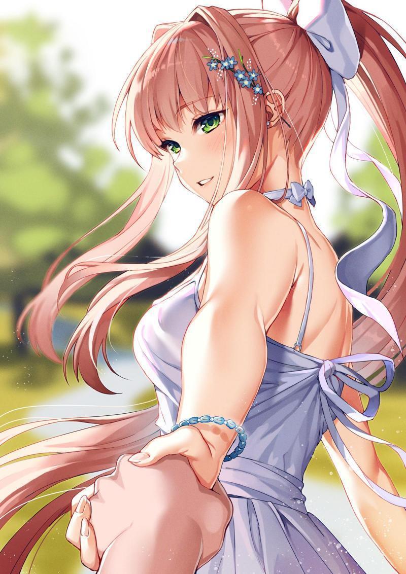 DDLC 영업한다 모니카여신님...