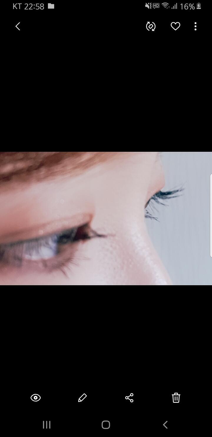나나! 사진에서 보는거보다 더 길어 앞에서보면 ㅎㅎ