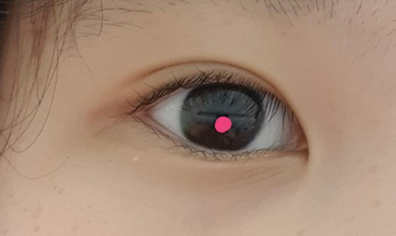 내눈이양 눈동자에 내가 비춰서 가렸어 ㅠㅠ