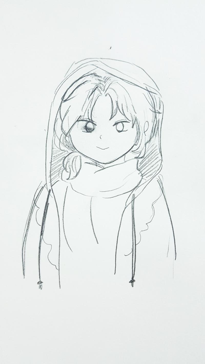 >>417 눈 잘못 지워서 까맣게 자국 남음 ㅠ