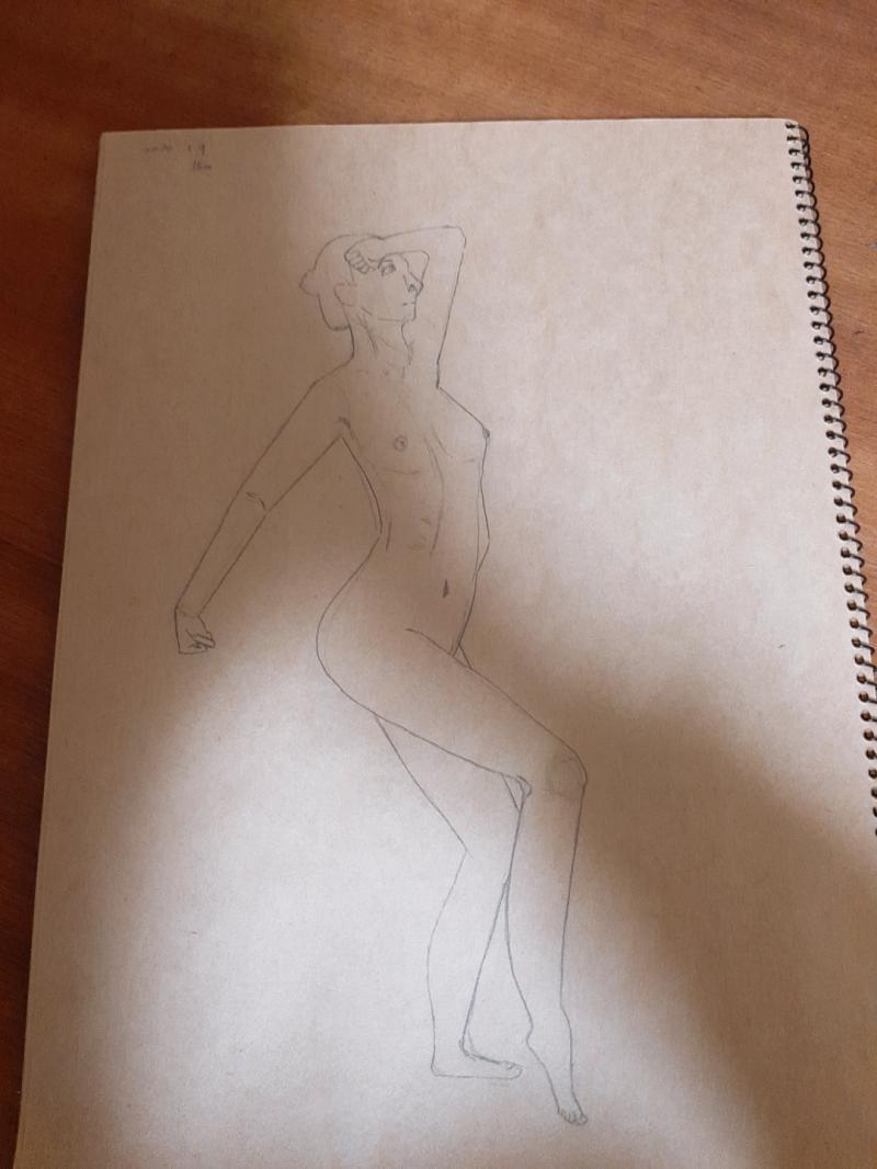역시 3분씩 그리는건 흐름파고, 부분 부분 세세하게 공부 먼저 하는게 맞다고 생각해서 30분 크로키 시작했어. 근데 처음에 3분씩 연습해서 그런