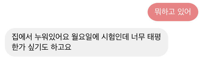 얘가 보낸 메세지