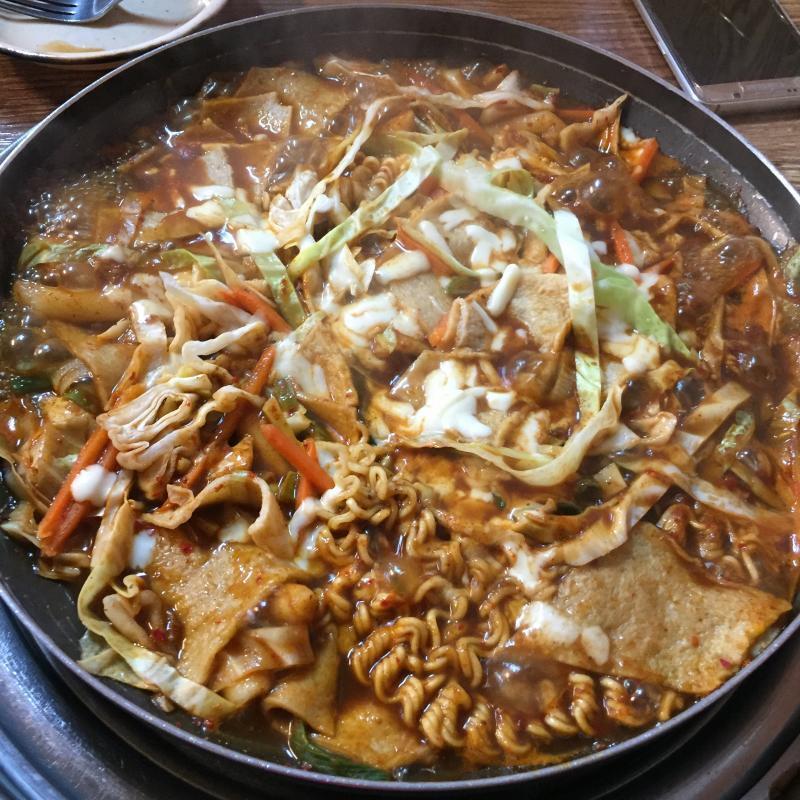 오늘 먹은 떡볶이