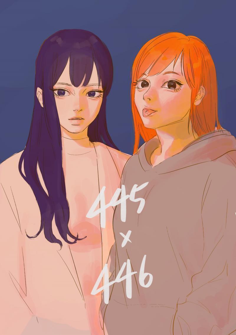 >>445 >>446 둘다 그려왔어..! 투샷~