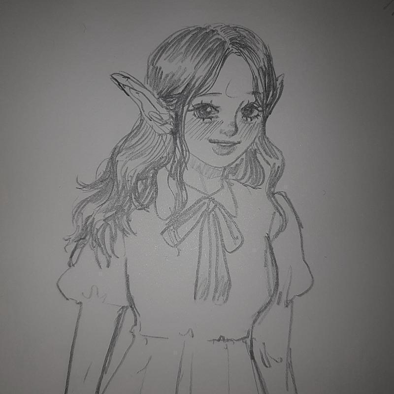 >>16 그림 분위기가 내 취향이라 그리기 조았어!! >>17 자세를 조금 바꿔봤어!!