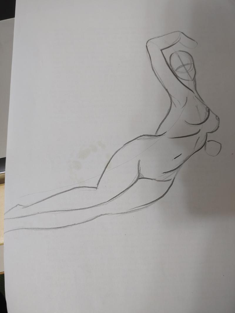 오늘은 한장... 오늘은 그림 봐주는 사람이랑 얘기를 너무 많이 했어