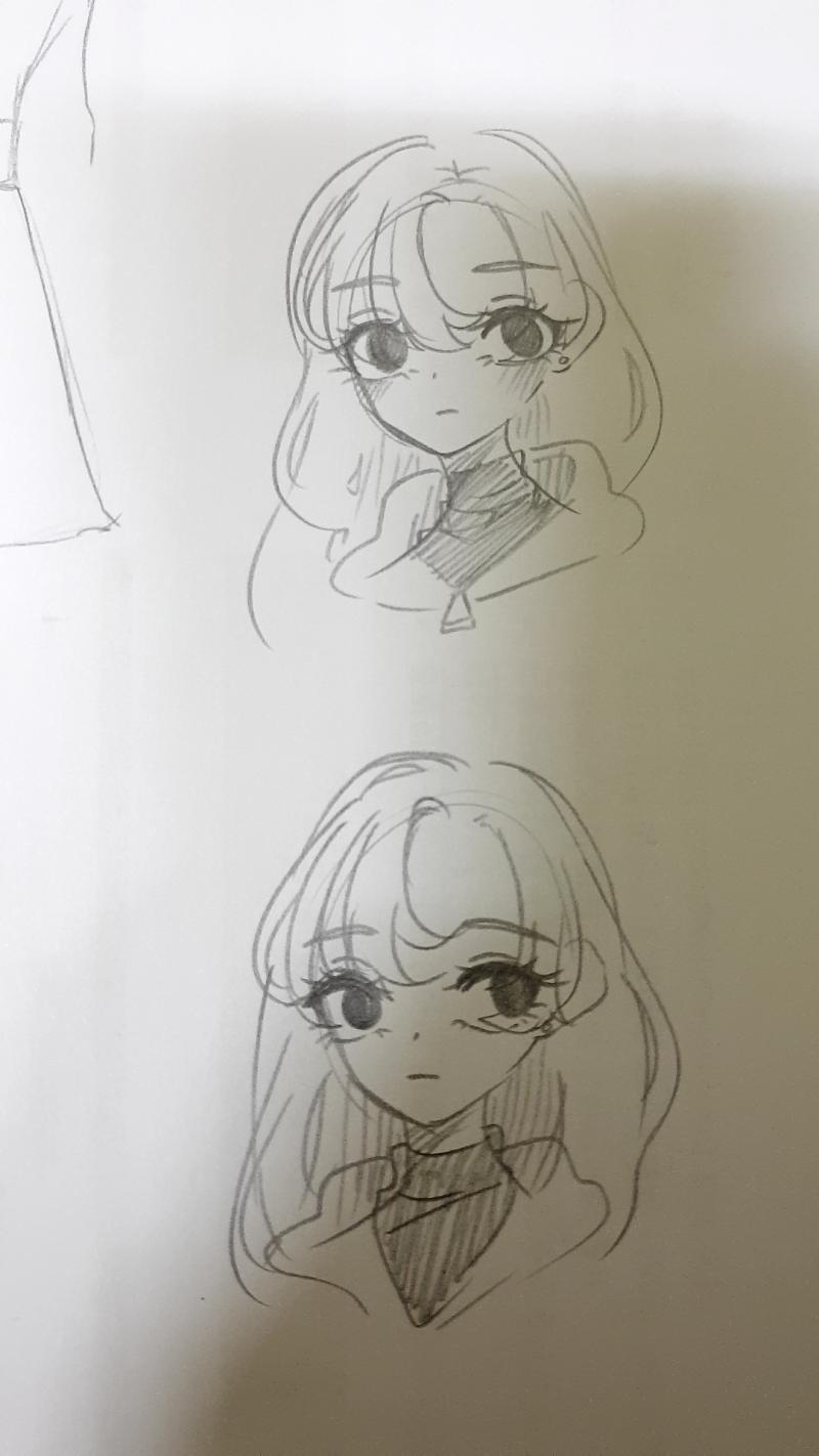 방금 그린 그림이라도 두고 가야징