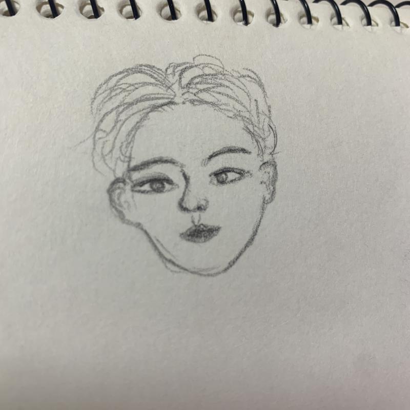 먐