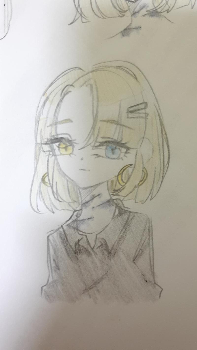 >>46 그래두 일단 그리던 거는 놓구갈게.. 그리던 거에 채색도 조금 했오...(,,•﹏•,,)
