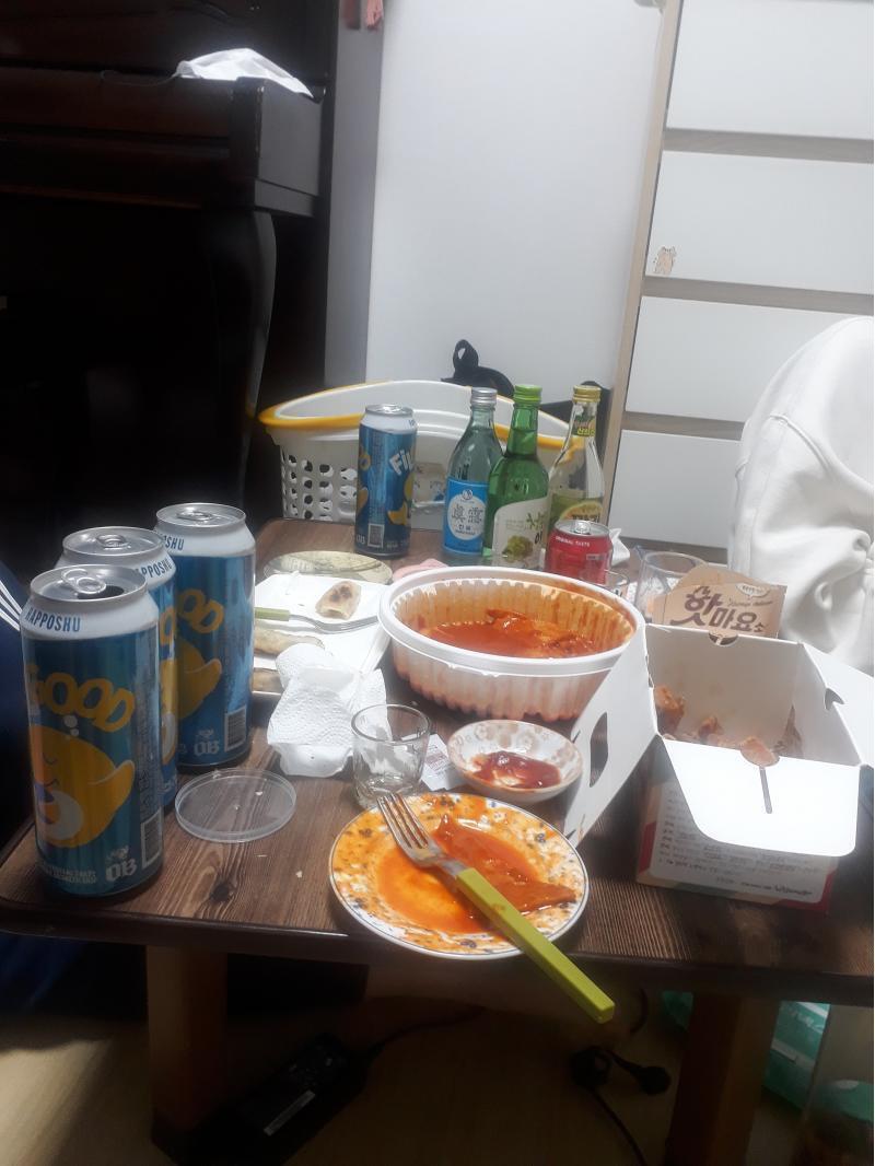 오늘은 술만 마시고 놀았다ㅠㅠ 내 인생은 쓰레기다 내일은 진짜 생산적인 걸 해야겠다
