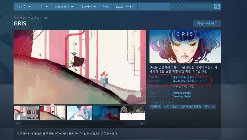 참고3 평가가 압도적으로 긍정적인 게임은 취향에 따른 호불호는 있을지언정 완성도는 훌륭한 게임이라는 의미이니 장르가 본인에게 맞다면 한번 플레이