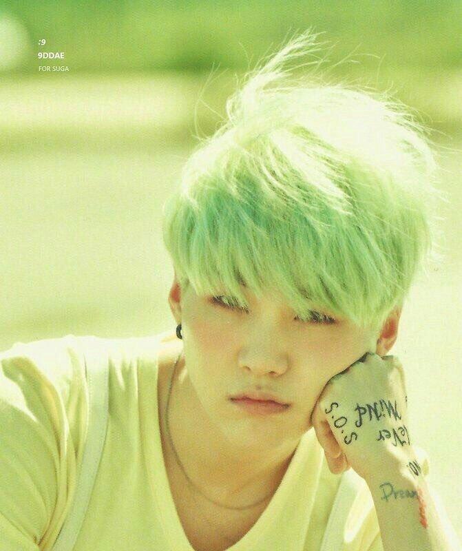 민윤기 민트머리 최고야 진짜 제발 한번만 다시해주라