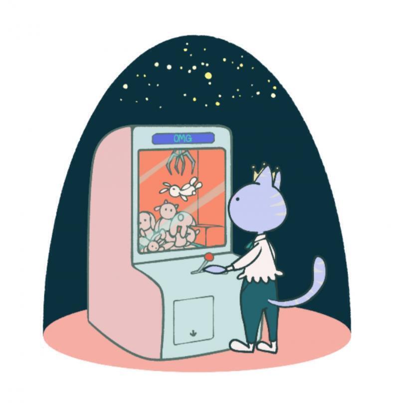 https://picrew.me/image_maker/70293 인형 뽑기하는 냥이 메이커 위에 이미지들은 캡쳐한거야! 배경 파츠가 따로 없어서