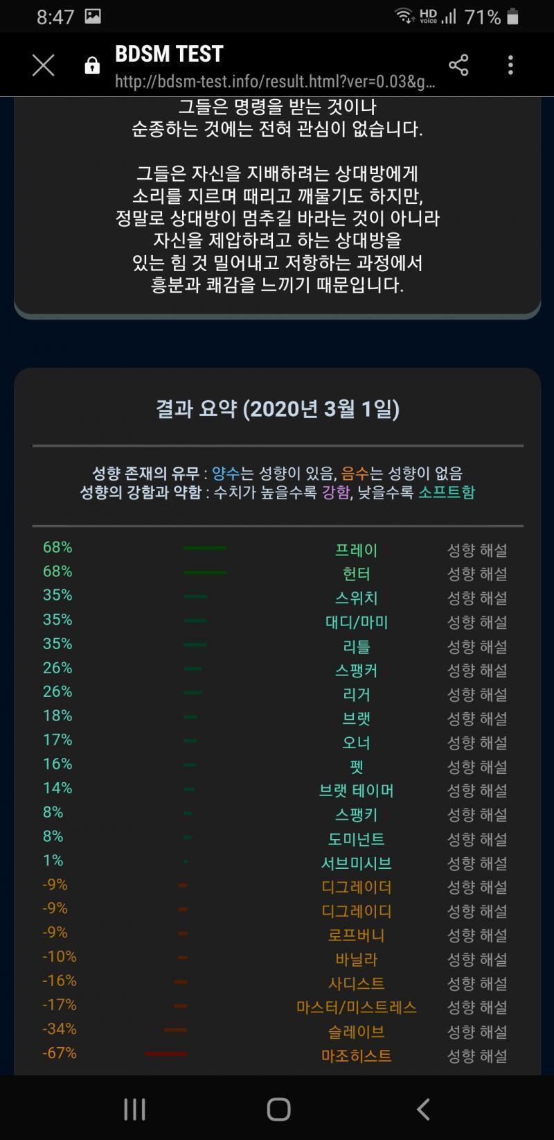 그건 두 개다 취향이 아닐까..? 이런것처럼..? 살짝 비슷해 보이는데