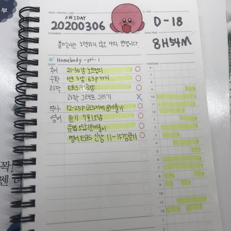 학교 방학숙제.. 정말 하기싫음의 극치