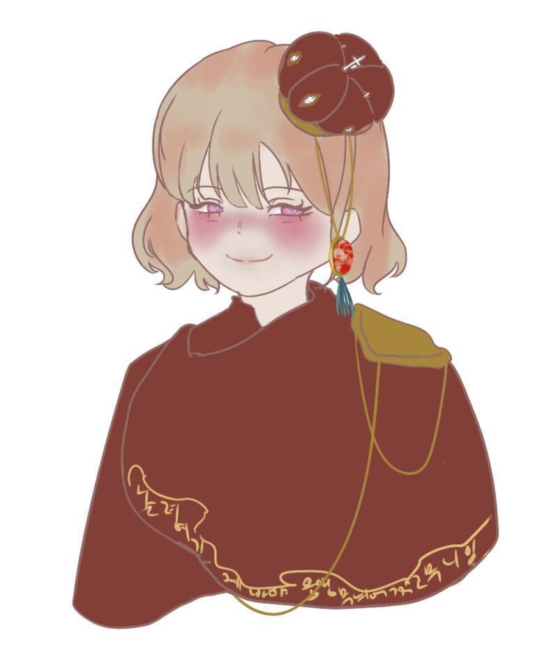 스레주 그림 넘 몽환적이다ㅠㅜ 나도 슬쩍 두고갈께..! 지인분께 선물받은 그림이고, 옷은 어울리는 드레스면 다 좋아!