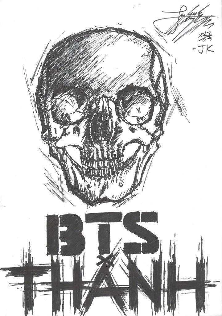 전정국 진짜 최고.. 그림 잘그리는 것도 잘그리는건데 그냥 그림 잘그린다! 보다는 예술적인 감각이 있는듯..이거외에도 여러개있어
