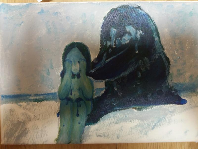 2018.3.18 난 학교가는 게 무서웠다. 학교에선 숨이 막혔다. 도살장에 가는 소처럼 죽을것 같은 공황이 왔다. 그런 상황을 매일 아침마다