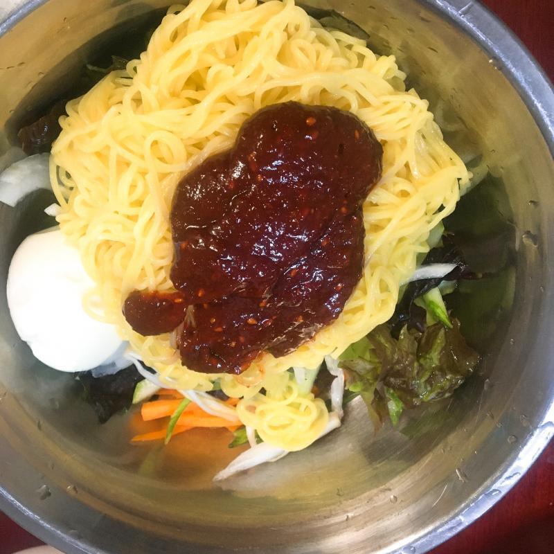 비빔국수! 난 어제 해먹음✌️