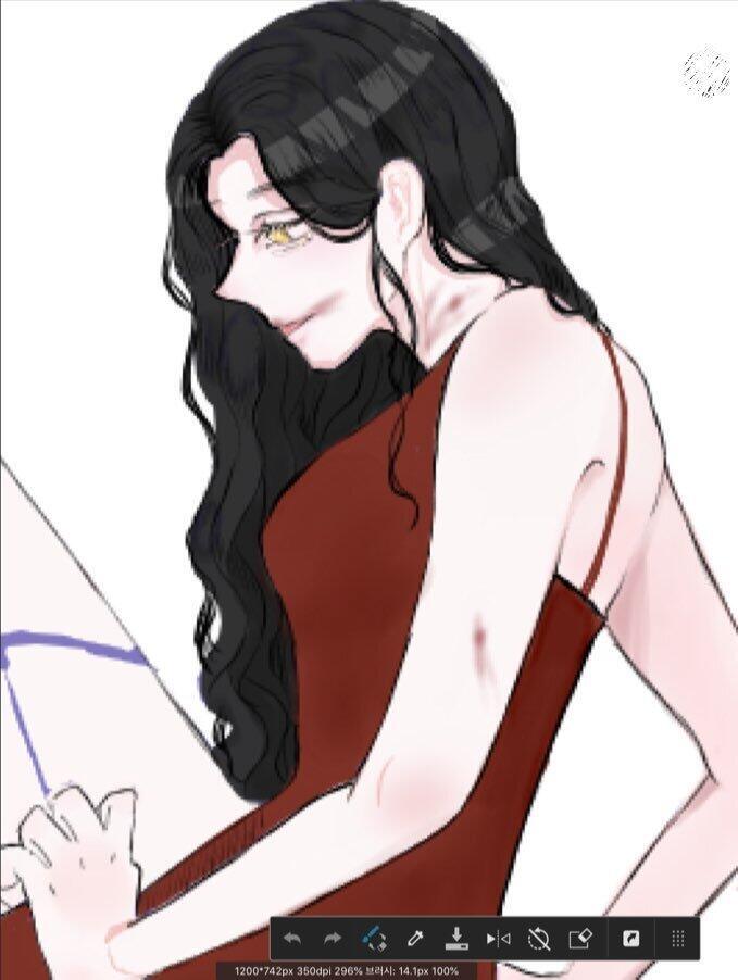 평소 그림채야 채색 많이 서툴어ㅜㅜ