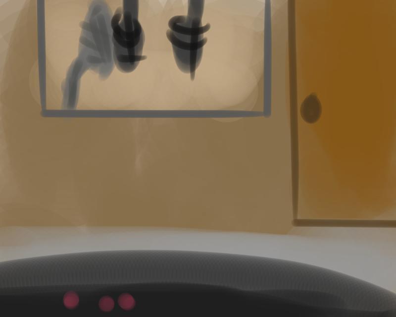 녹음실이다. 무엇을 조사할까? >> 시신 테이프 >> 마이크 >> 바닥 >> 스탠딩마이크 >> 부스 문