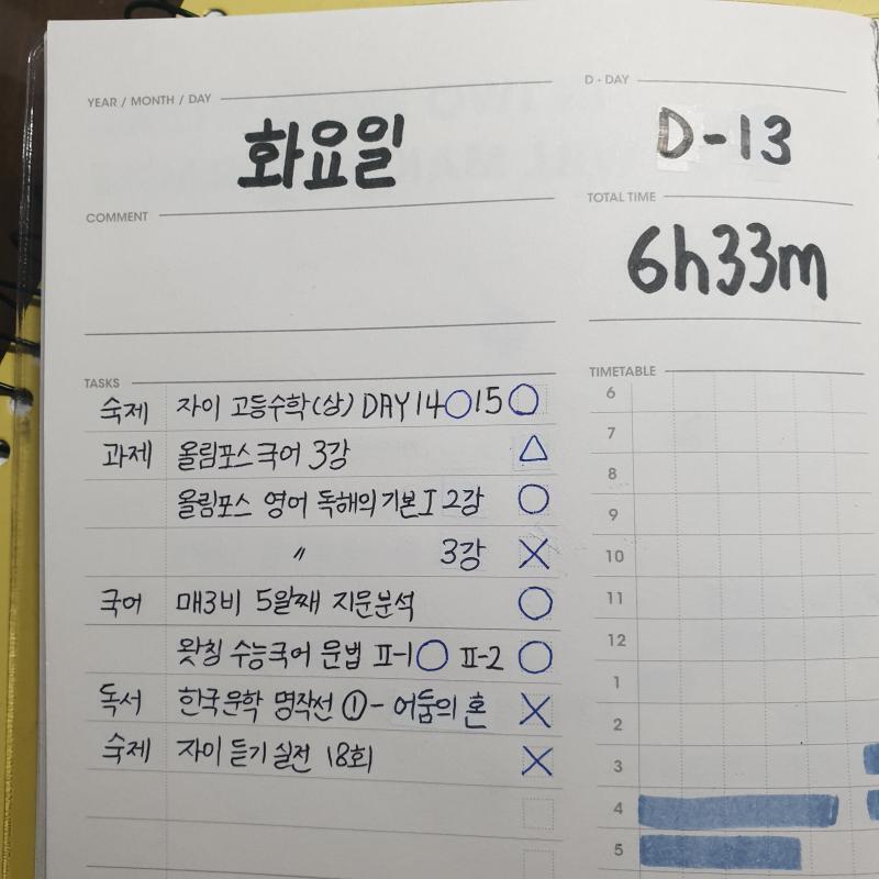 토일은 패스... 요즘 갑자기 늘어난 과제에 허덕ㅇ느 중... ㅠㅠ