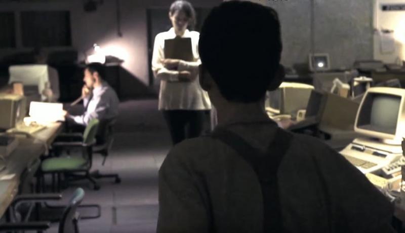 【회상】 ㅡ 시끄러운 사무실, 분주한 행정 인원들. 나는 그 사이를 걸어가고 있다. ㅡ