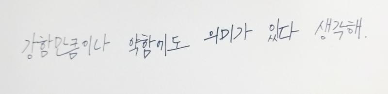 예시가 있어야 할거 같아서 대박 대충 뭐라도 써봤당 이거보단 괜찮을거야 출처는 카미키타 켄-뷰티풀 가사~~!!