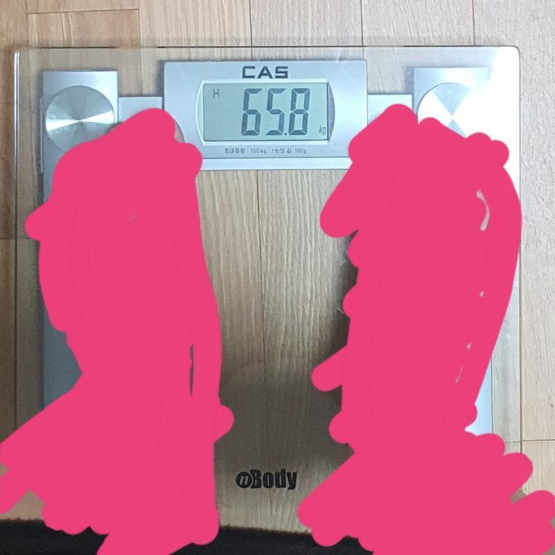์ฐ๋ฆฌ์ง ์ฒด์ค๊ณ๋ ํญ์ +2kg ์ผ... ํฌ์ค์ฅ์ด๋ ์ธ๋ฐ๋์์๋ 64์์น...!