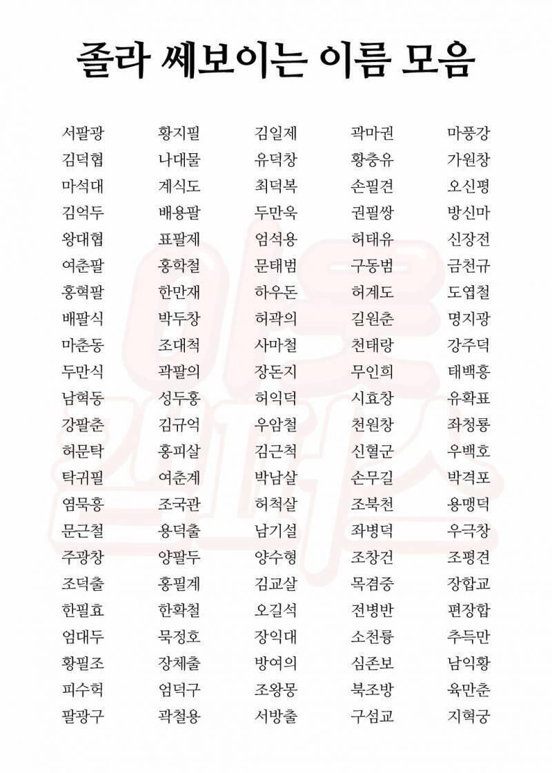 여기서 골라봐바