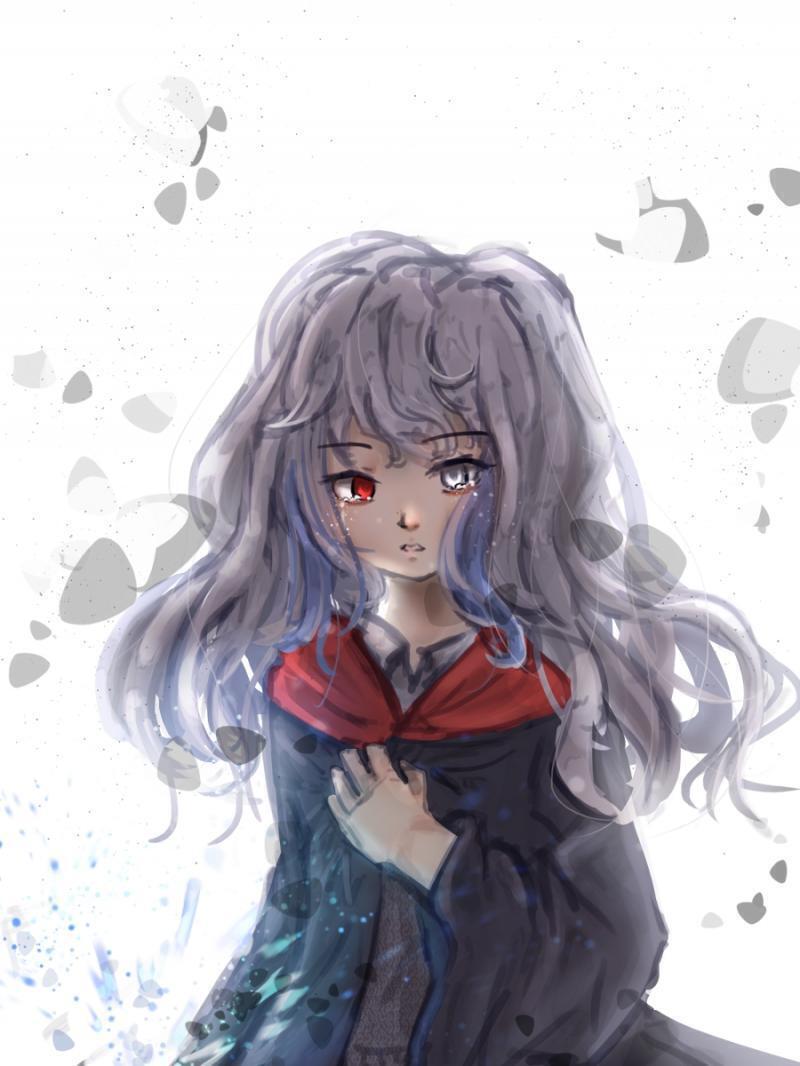 생각보다 일찍 끝나서 후딱 그려왔당 ^o^ 복장 정해진건 없고 그때그때 적당한 마법사옷만 입히면 되는 캐라 교복 입혀봤어ㅎ