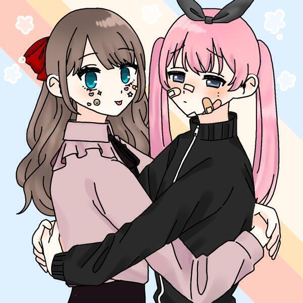 https://picrew.me/image_maker/221406 둘이서 꼬옥하고 있는 픽크루! 부잣집 아가씨x덤벙거리는 히키코모리 컨셉 •'-