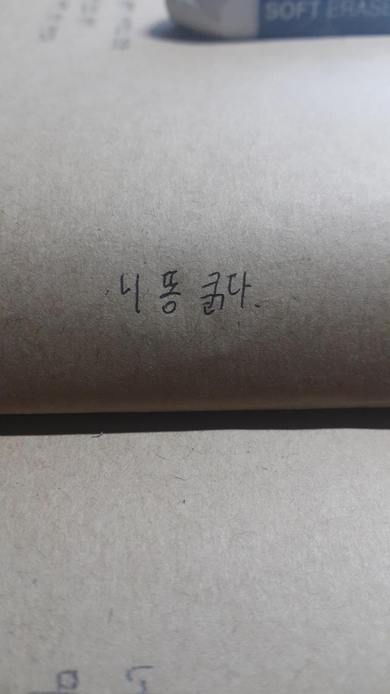 >>25 이번에는 볼펜으로 써봤어..역시 볼펜으로 쓰니까 이상하네; 미안