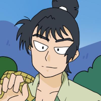 둘이 동일인물이고 이름은 케마 토메사부로야 성격은 약간 기가 세고 되게 급한 성격인데 이 친구로 부탁해도 될까?ㅠㅠ 레주 그림체에 방금 덕통사고